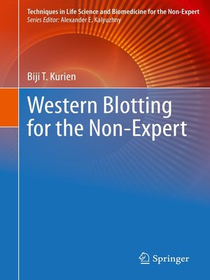 cover image of Western Blotting for the Non-Expert